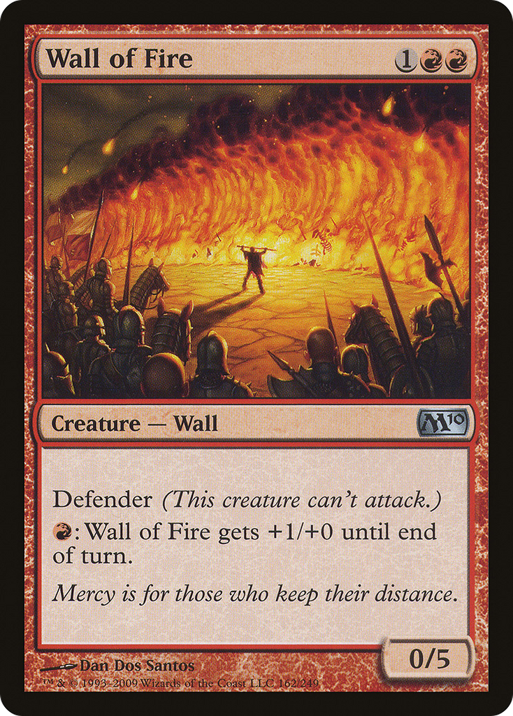 Magic: The Gathering - Wall of Fire - Magic 2010