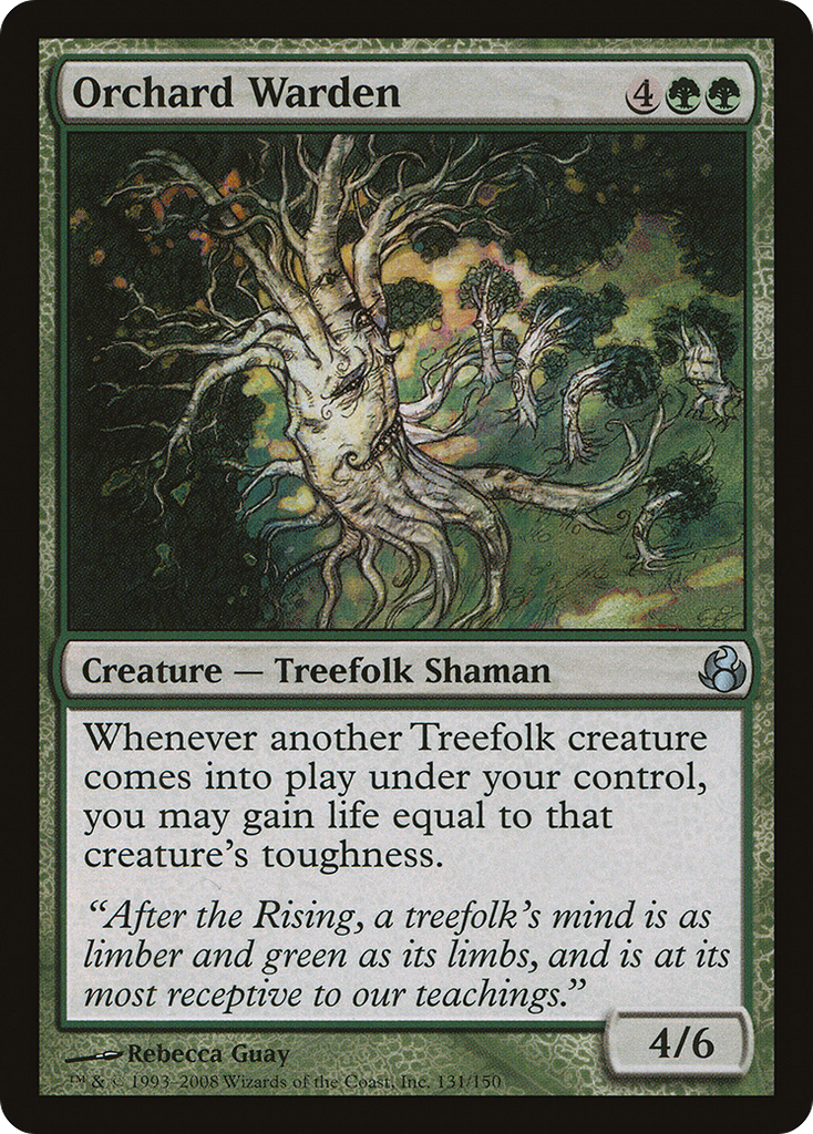 Magic: The Gathering - Orchard Warden - Morningtide