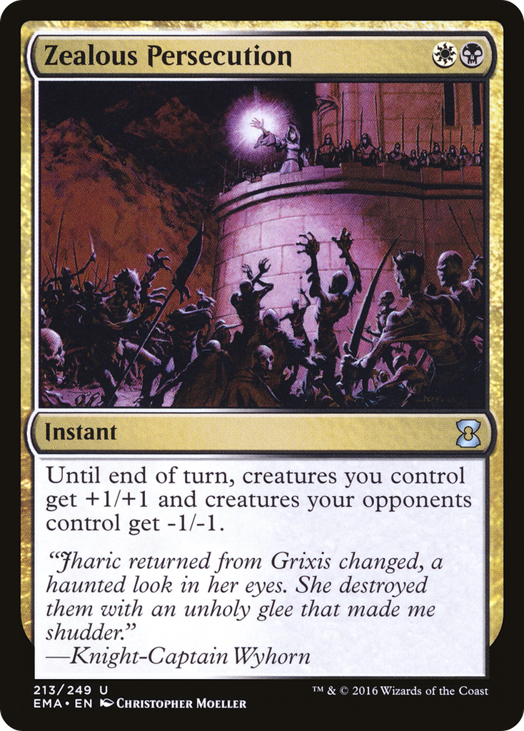 Magic: The Gathering - Zealous Persecution - Eternal Masters