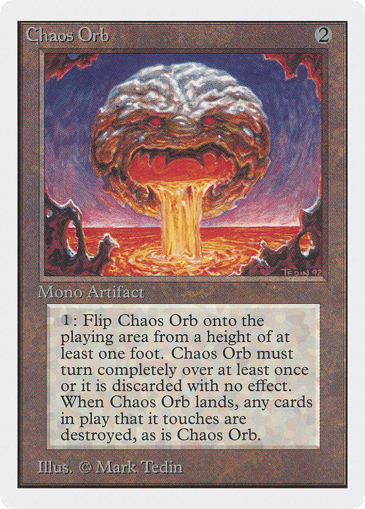 Magic: The Gathering - Chaos Orb - Unlimited Edition