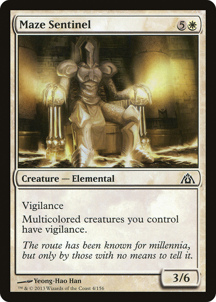 Magic: The Gathering - Maze Sentinel - Dragon's Maze