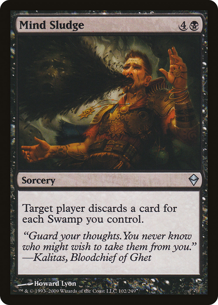 Magic: The Gathering - Mind Sludge - Zendikar