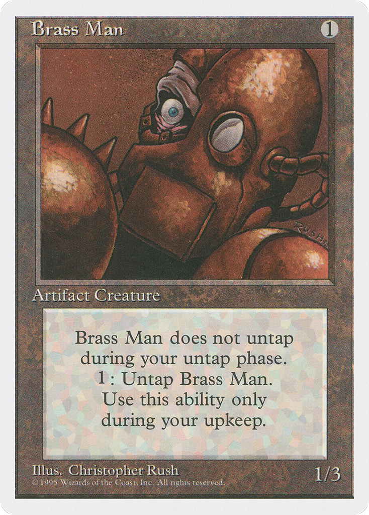 Magic: The Gathering - Brass Man - Fourth Edition