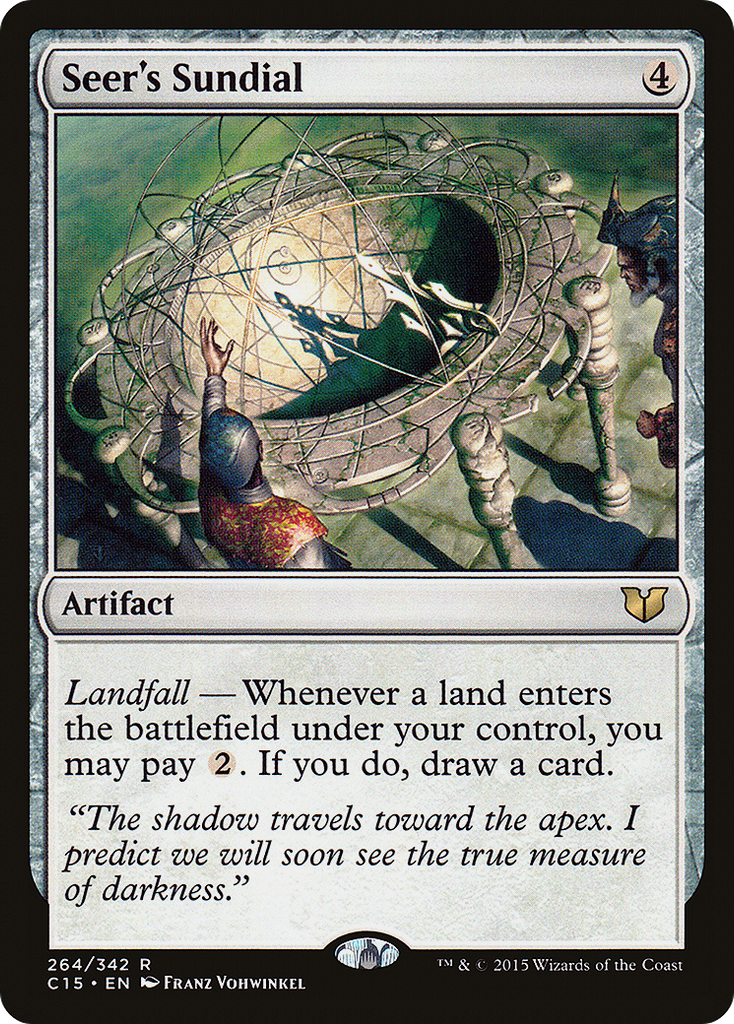 Magic: The Gathering - Seer's Sundial - Commander 2015