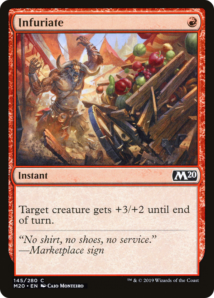 Magic: The Gathering - Infuriate - Core Set 2020