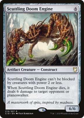 Magic: The Gathering - Scuttling Doom Engine - Commander 2018