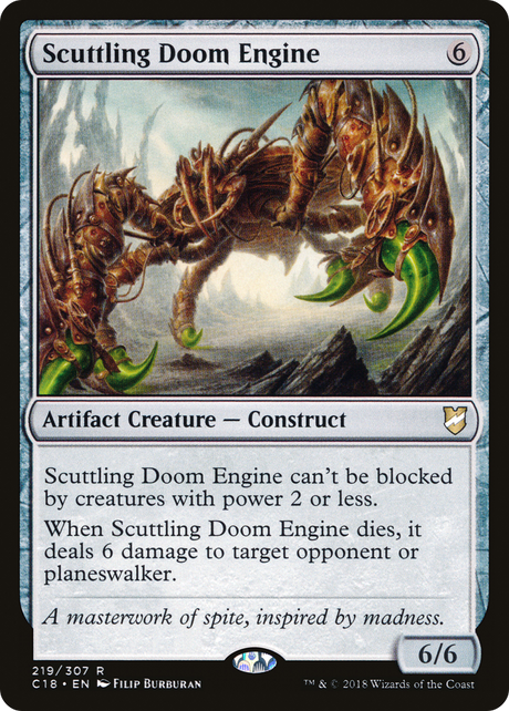 Magic: The Gathering - Scuttling Doom Engine - Commander 2018