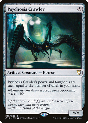 Magic: The Gathering - Psychosis Crawler - Commander 2018