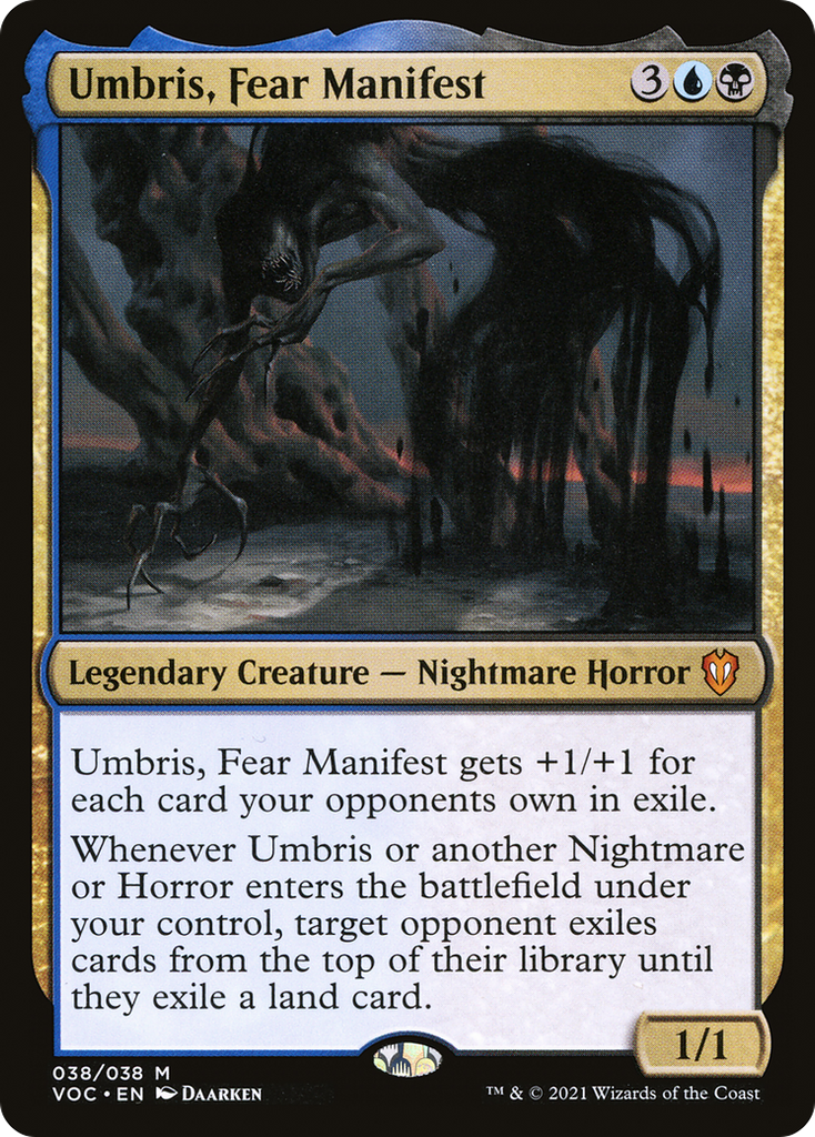 Magic: The Gathering - Umbris, Fear Manifest - Crimson Vow Commander