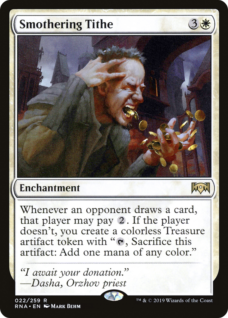 Magic: The Gathering - Smothering Tithe - Ravnica Allegiance