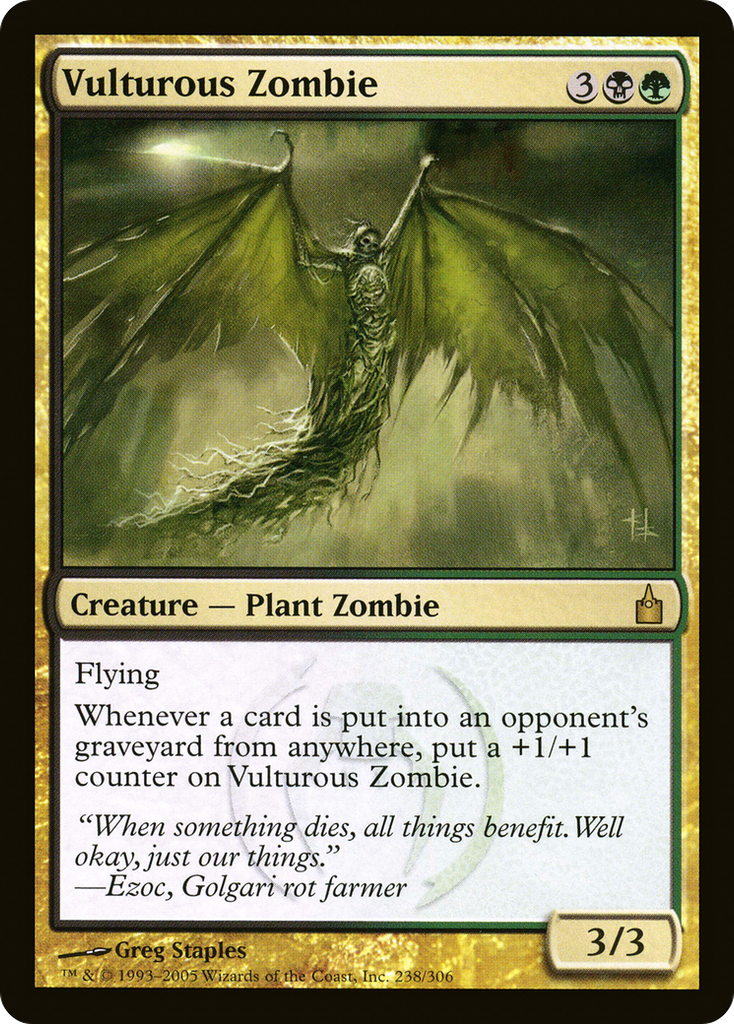 Magic: The Gathering - Vulturous Zombie - Ravnica: City of Guilds