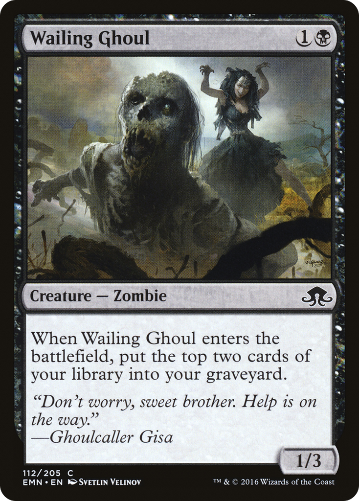 Magic: The Gathering - Wailing Ghoul - Eldritch Moon