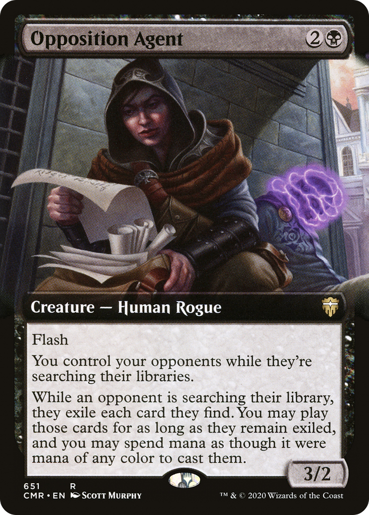 Magic: The Gathering - Opposition Agent Foil - Commander Legends