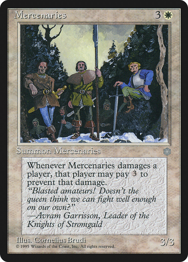 Magic: The Gathering - Mercenaries - Ice Age