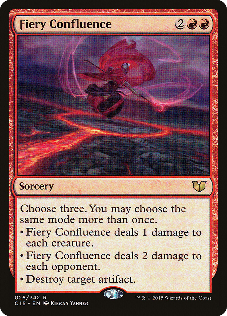 Magic: The Gathering - Fiery Confluence - Commander 2015