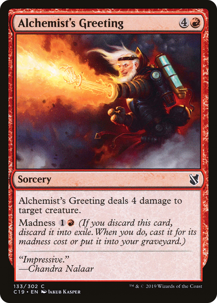 Magic: The Gathering - Alchemist's Greeting - Commander 2019