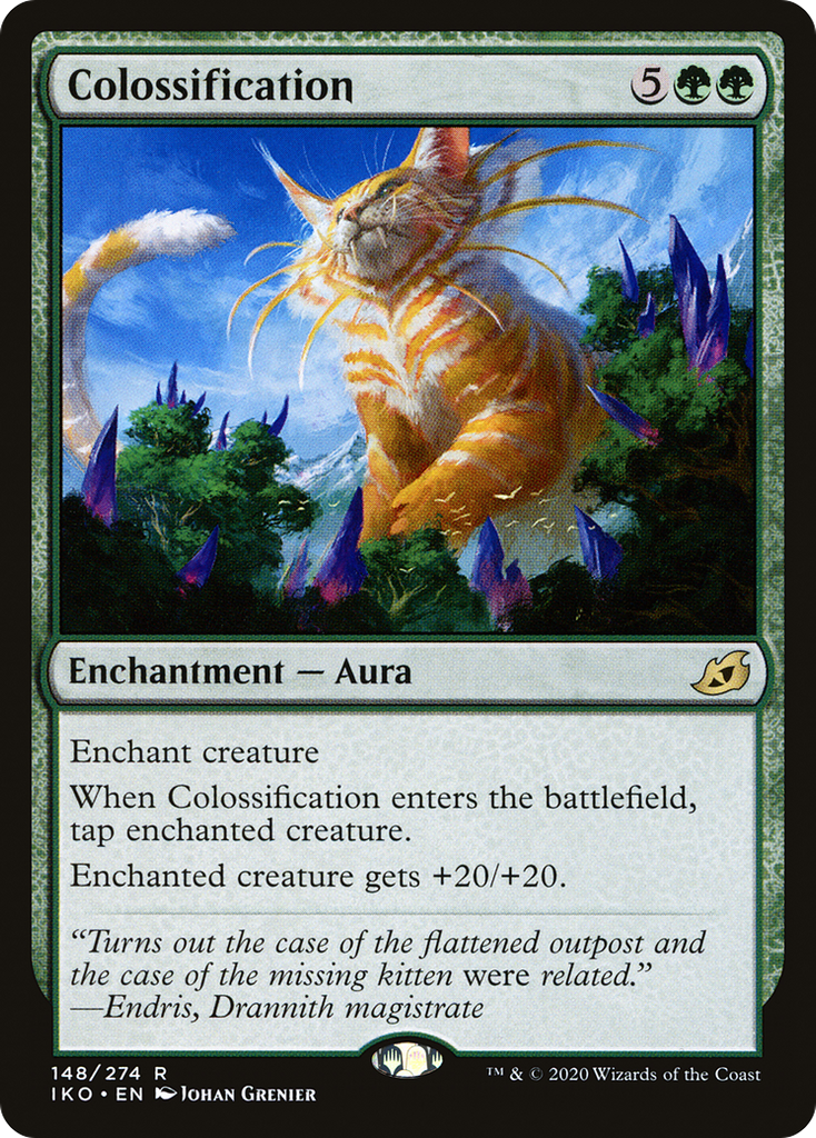 Magic: The Gathering - Colossification - Ikoria: Lair of Behemoths