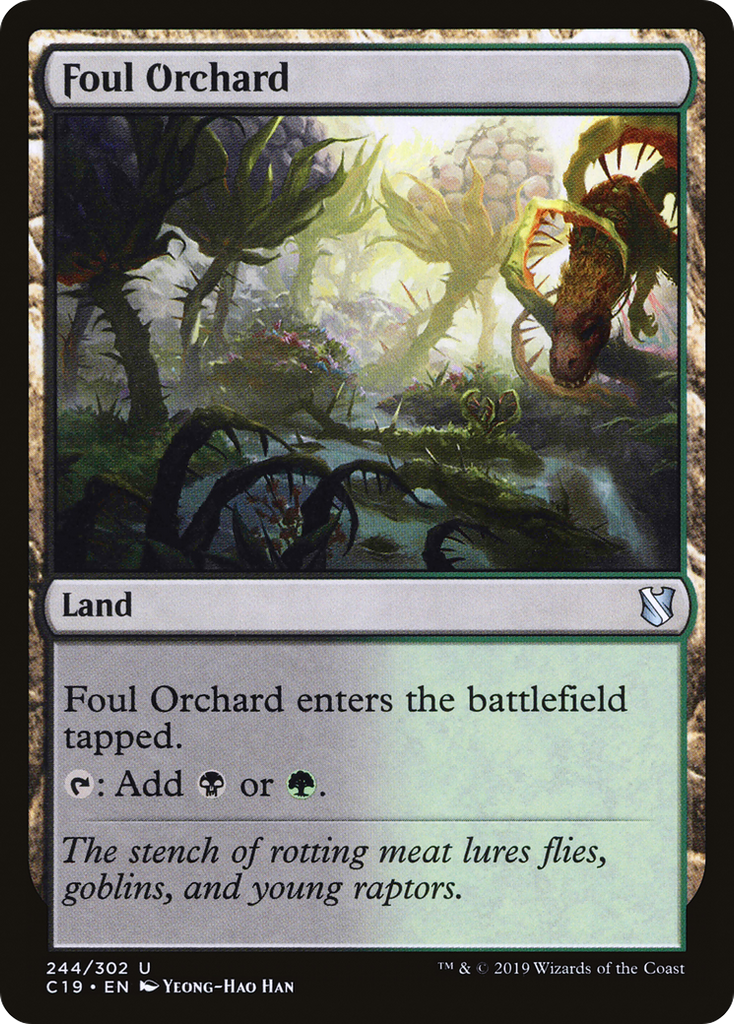 Magic: The Gathering - Foul Orchard - Commander 2019