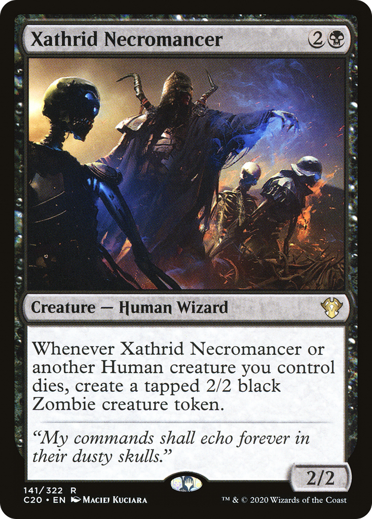 Magic: The Gathering - Xathrid Necromancer - Commander 2020