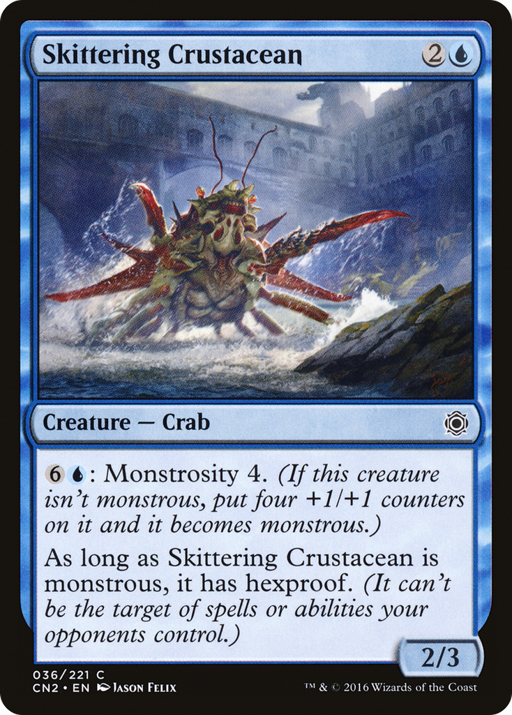 Magic: The Gathering - Skittering Crustacean - Conspiracy: Take the Crown