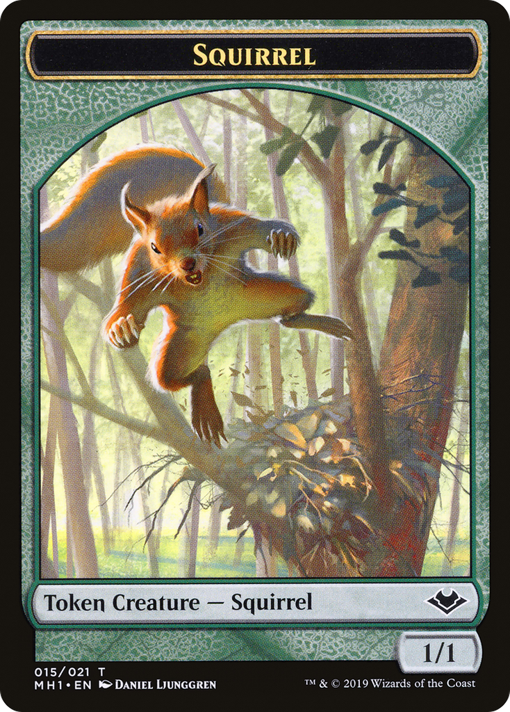 Magic: The Gathering - Squirrel Token - Modern Horizons Tokens