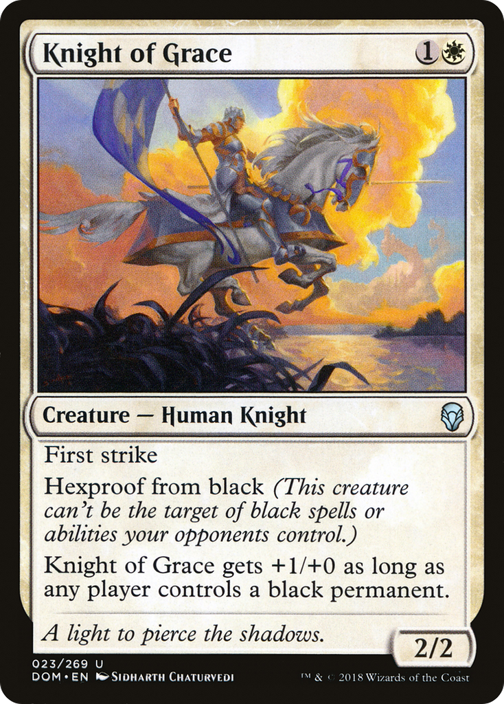 Magic: The Gathering - Knight of Grace - Dominaria