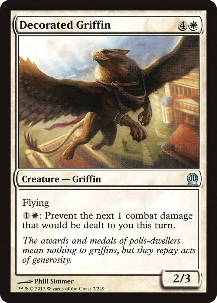 Magic: The Gathering - Decorated Griffin - Theros