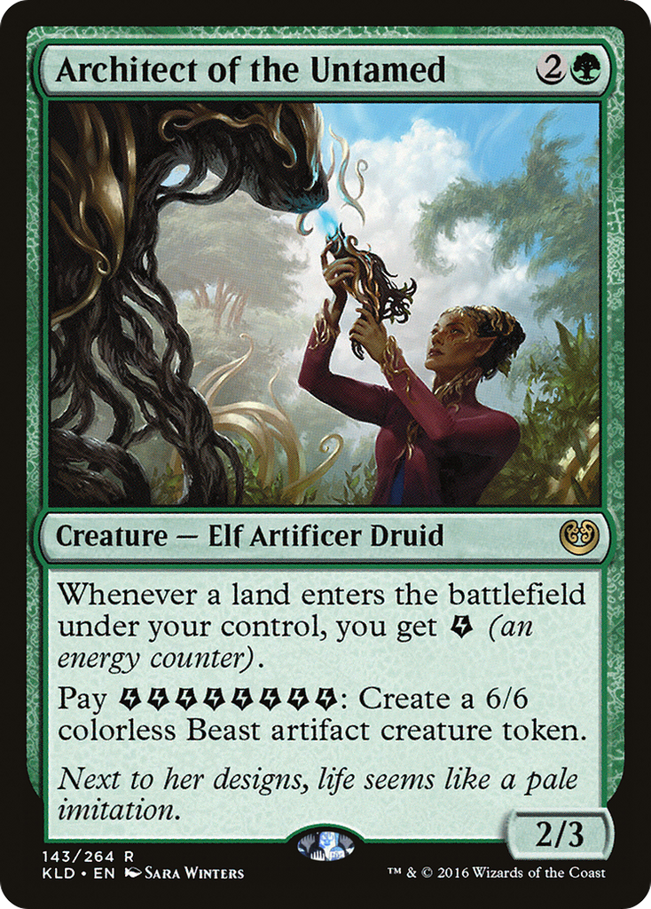 Magic: The Gathering - Architect of the Untamed - Kaladesh