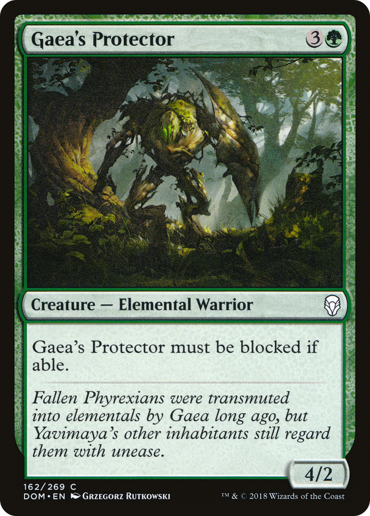 Magic: The Gathering - Gaea's Protector - Dominaria
