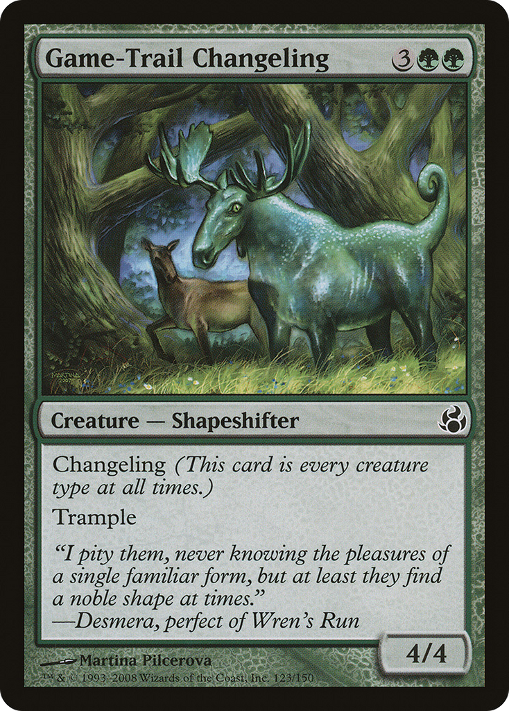 Magic: The Gathering - Game-Trail Changeling - Morningtide