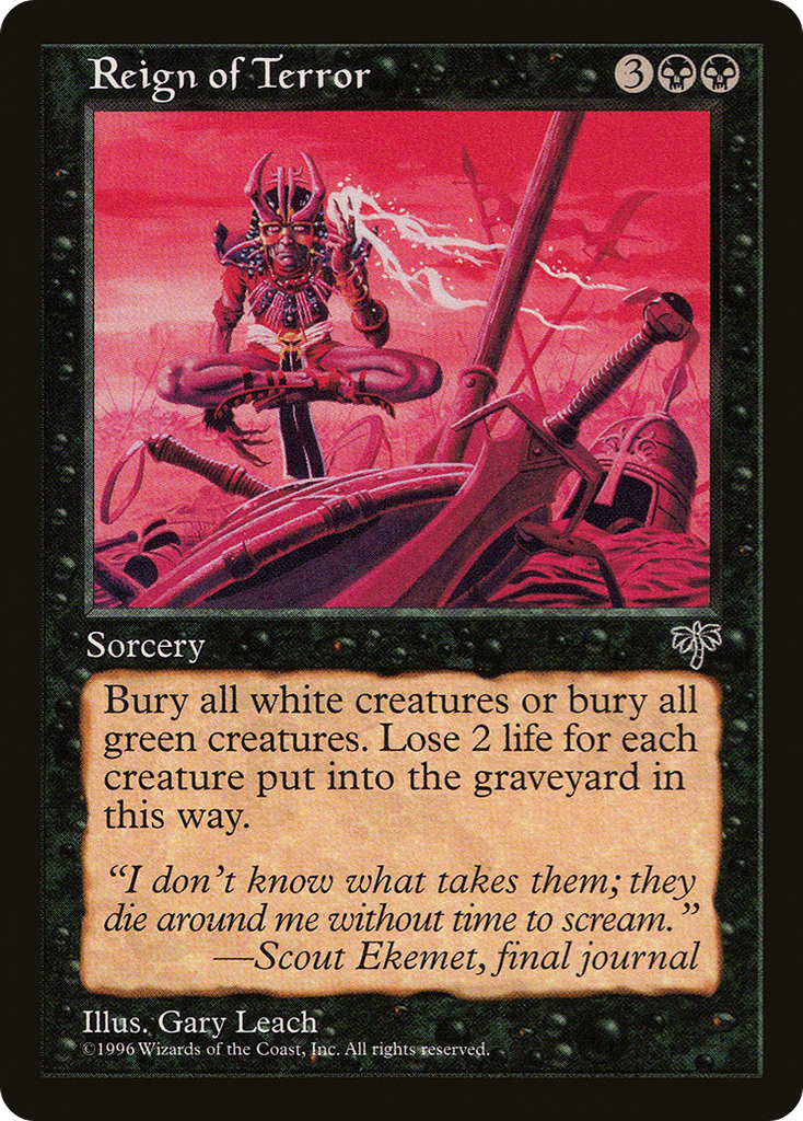 Magic: The Gathering - Reign of Terror - Mirage