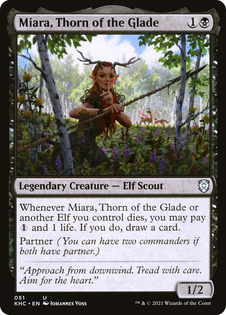 Magic: The Gathering - Miara, Thorn of the Glade - Kaldheim Commander