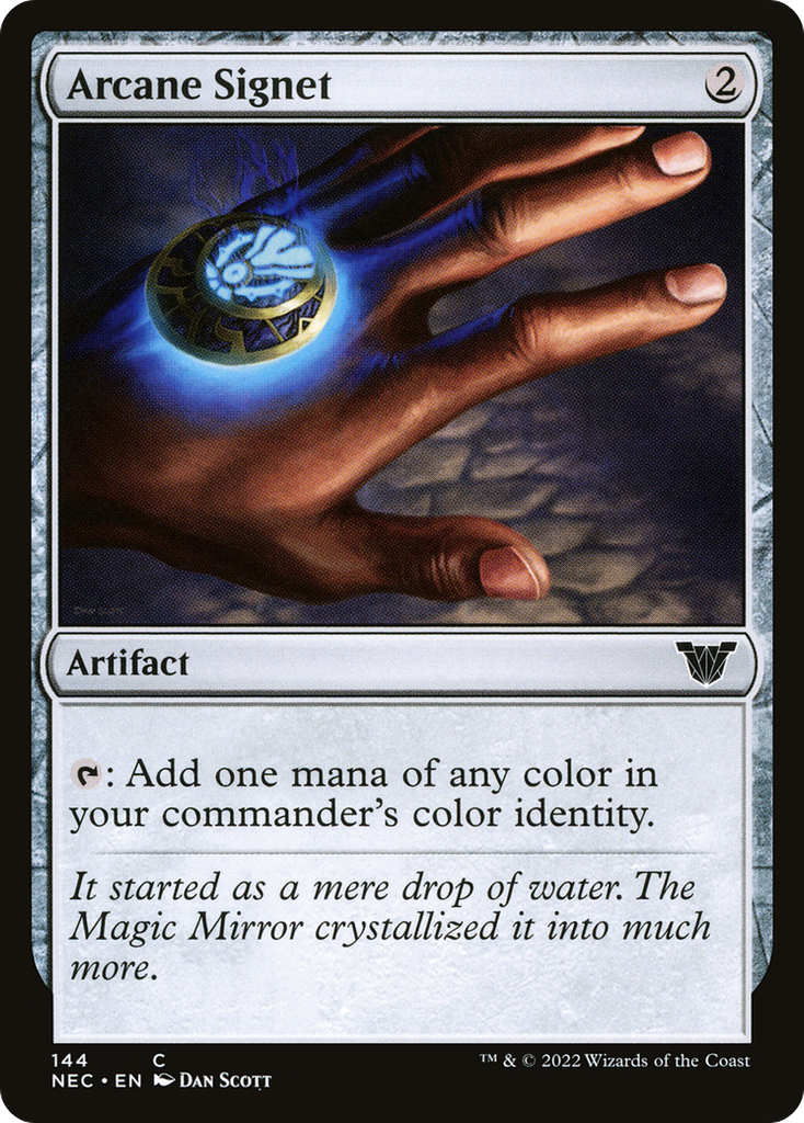 Magic: The Gathering - Arcane Signet - Neon Dynasty Commander