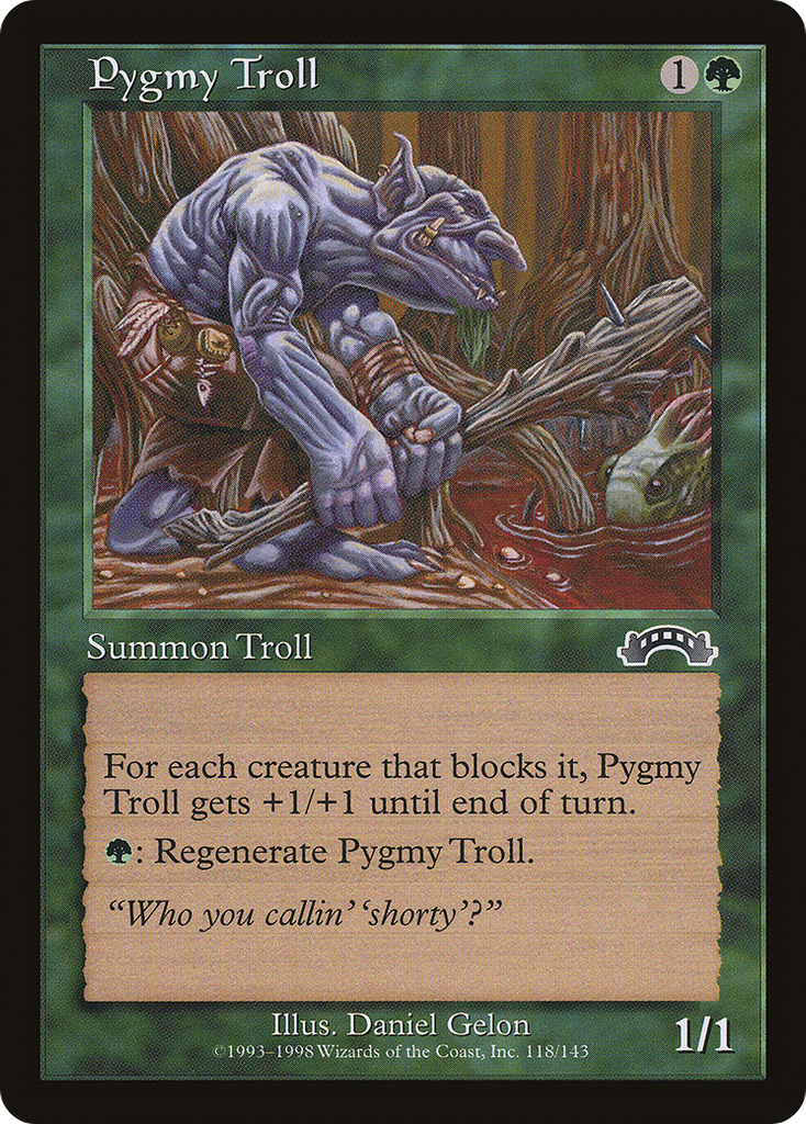 Magic: The Gathering - Pygmy Troll - Exodus
