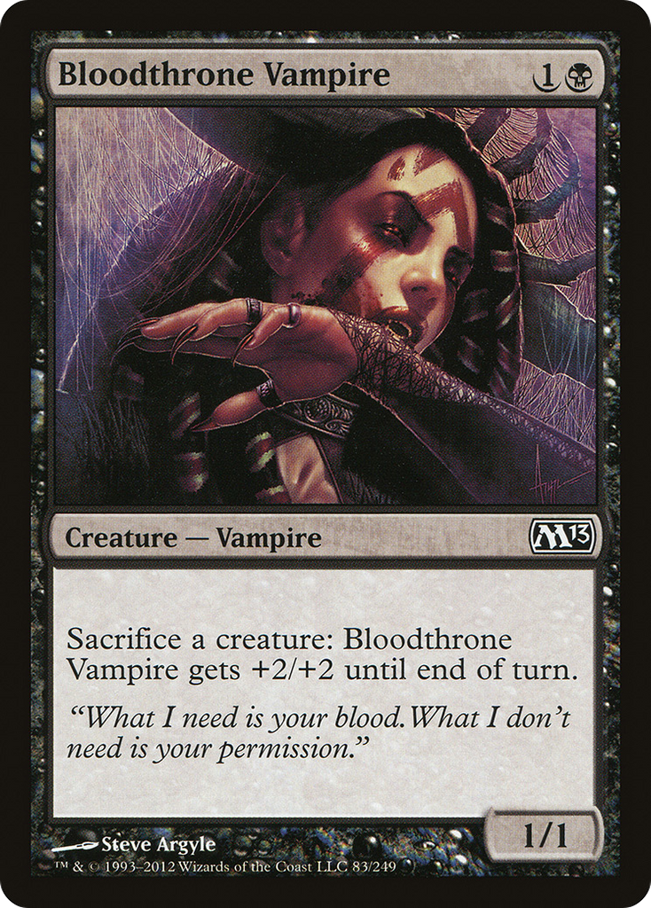 Magic: The Gathering - Bloodthrone Vampire - Magic 2013