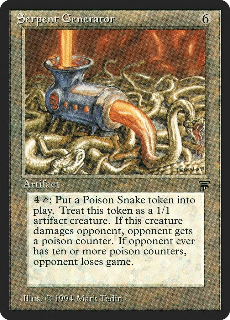 Magic: The Gathering - Serpent Generator - Legends