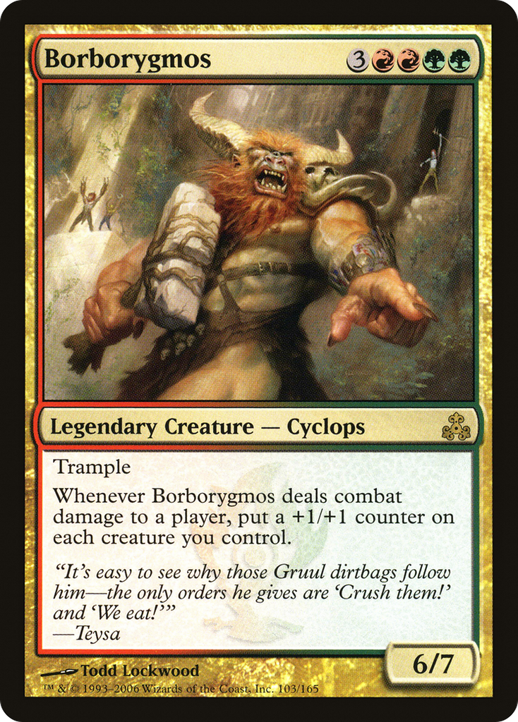 Magic: The Gathering - Borborygmos - Guildpact