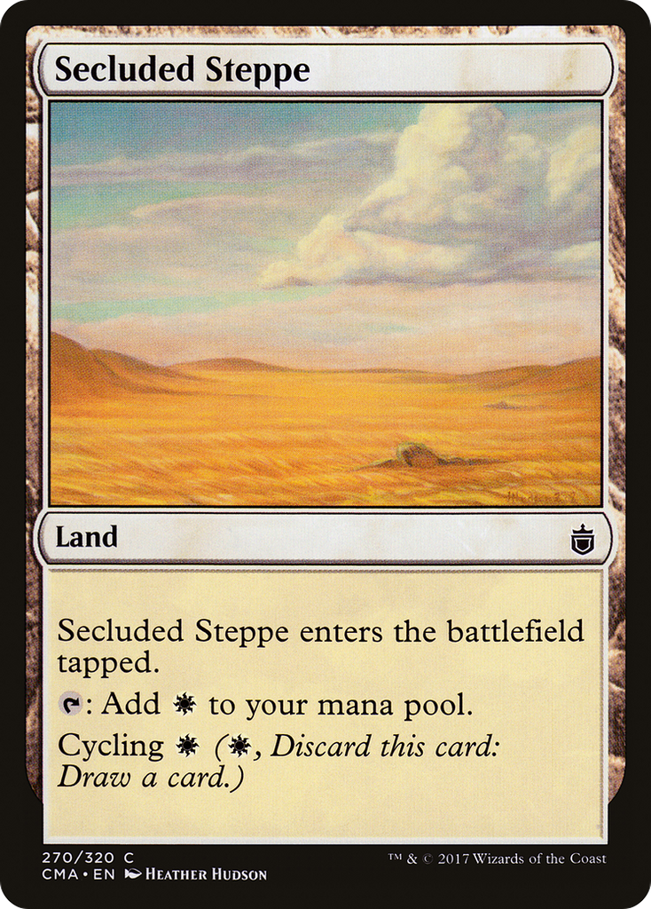 Magic: The Gathering - Secluded Steppe - Commander Anthology