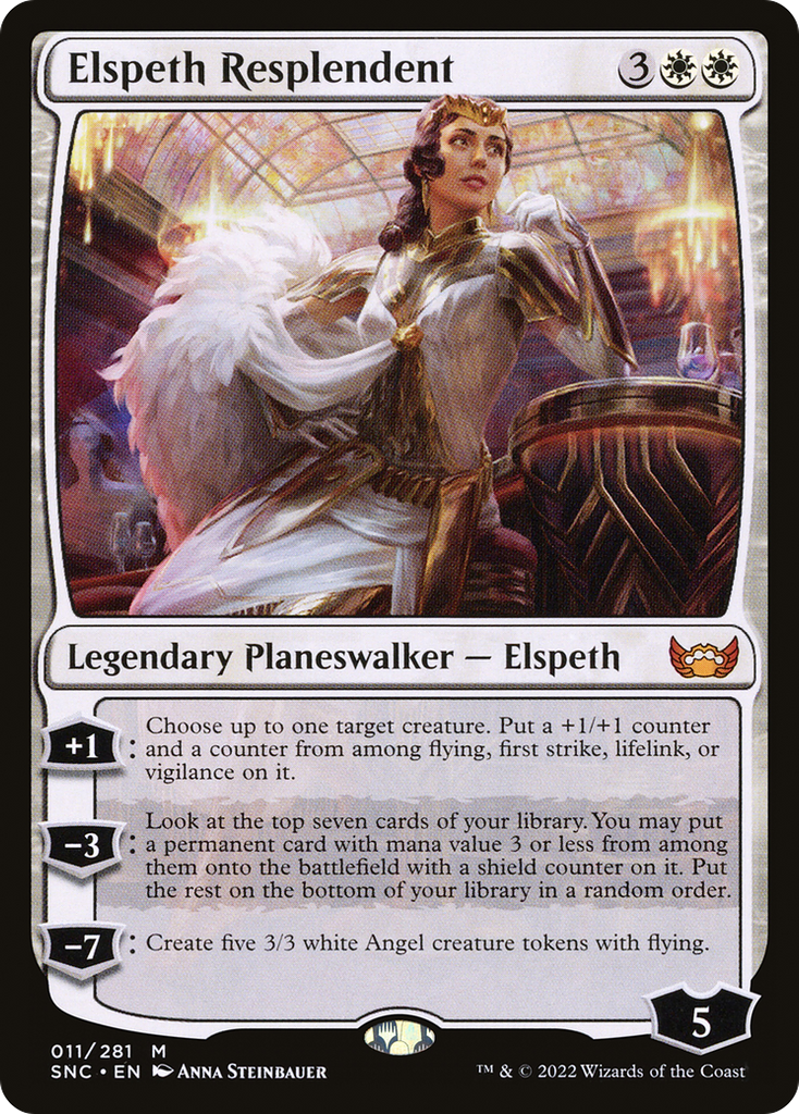 Magic: The Gathering - Elspeth Resplendent Foil - Streets of New Capenna