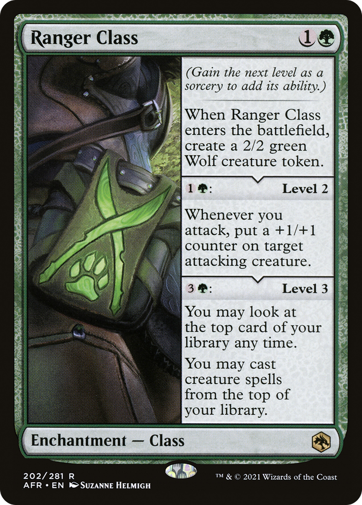 Magic: The Gathering - Ranger Class - Adventures in the Forgotten Realms