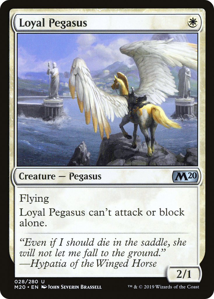 Magic: The Gathering - Loyal Pegasus - Core Set 2020