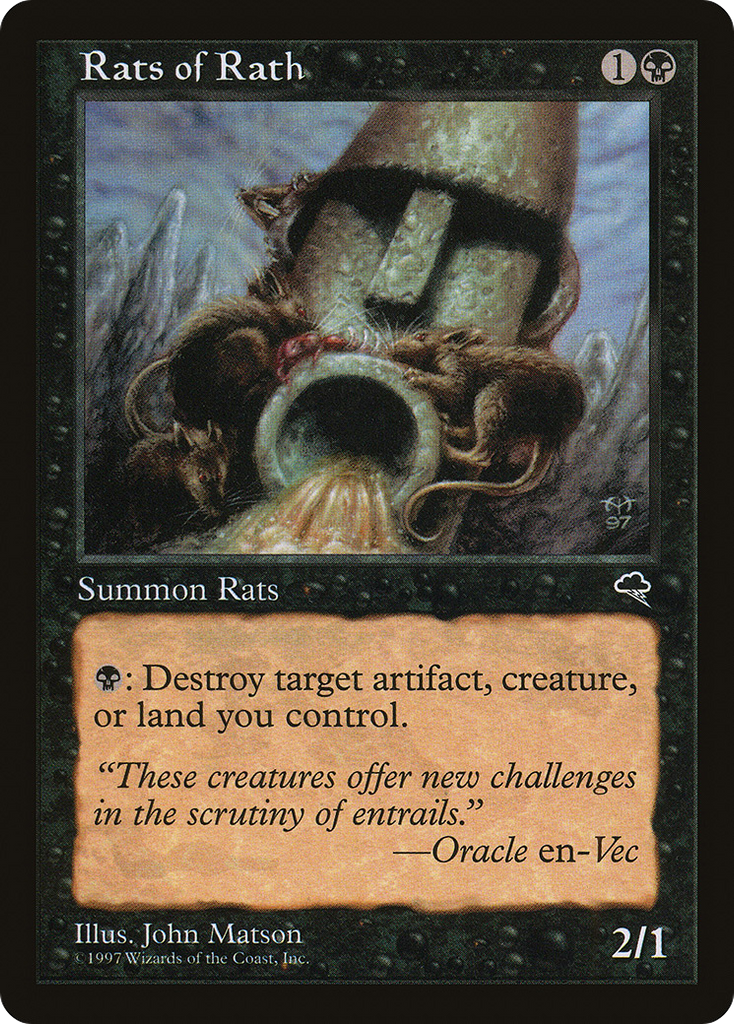 Magic: The Gathering - Rats of Rath - Tempest
