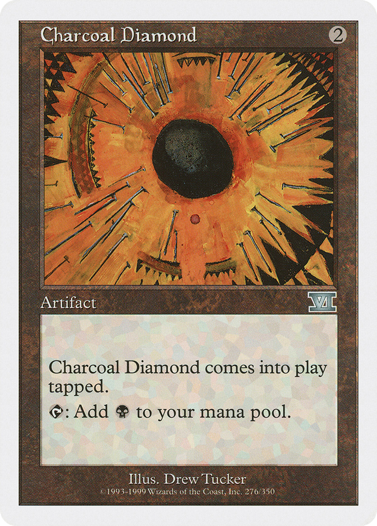 Magic: The Gathering - Charcoal Diamond - Classic Sixth Edition