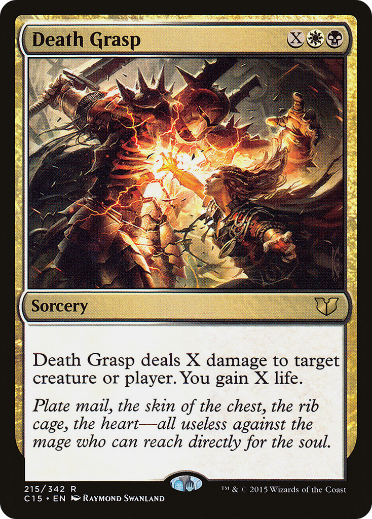 Magic: The Gathering - Death Grasp - Commander 2015