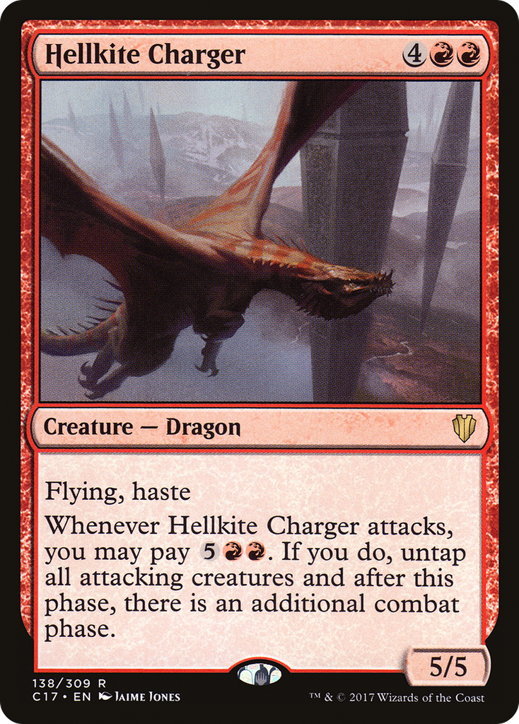 Magic: The Gathering - Hellkite Charger - Commander 2017