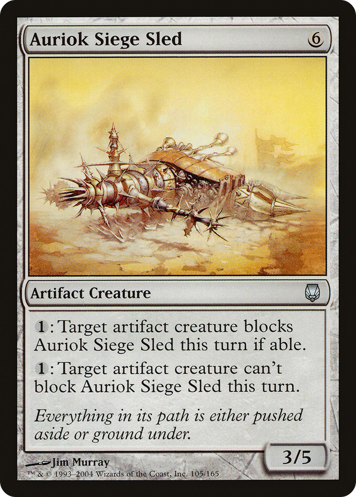 Magic: The Gathering - Auriok Siege Sled - Darksteel