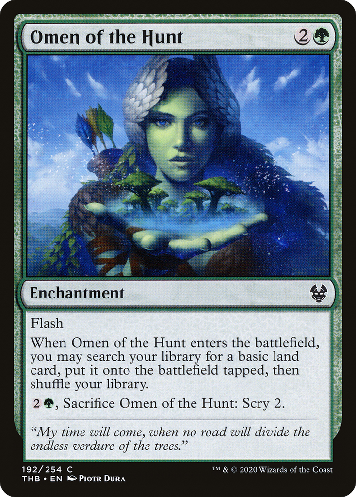 Magic: The Gathering - Omen of the Hunt - Theros Beyond Death