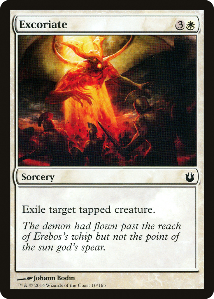 Magic: The Gathering - Excoriate - Born of the Gods
