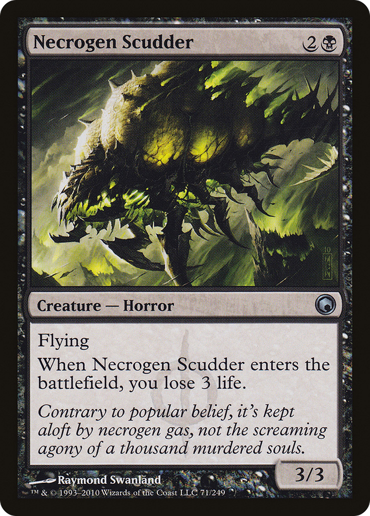 Magic: The Gathering - Necrogen Scudder - Scars of Mirrodin