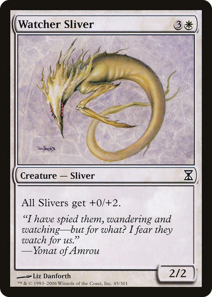 Magic: The Gathering - Watcher Sliver - Time Spiral